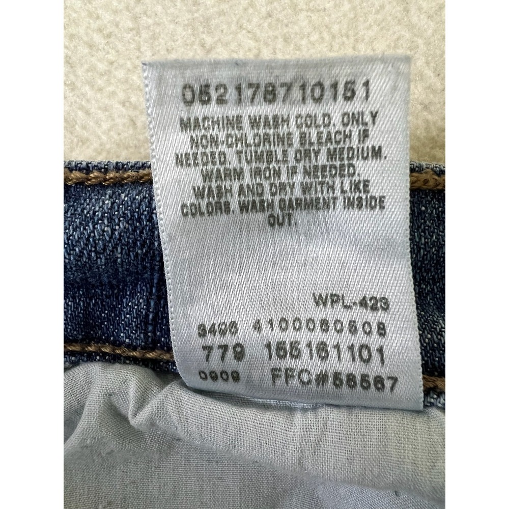 Levi's 515 Bootcut Jeans Women's 8 Short 30x30 Blue Denim Flaured Casual Y2K - Picture 15 of 16